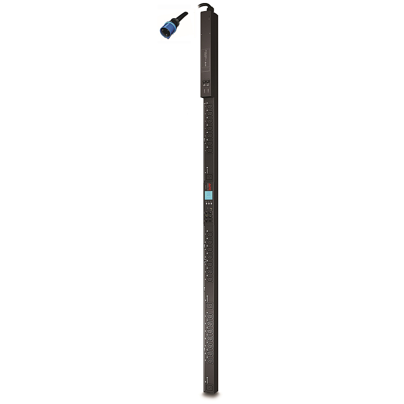 APC Rack PDU 2G, mit Messfunktion über Ausgang mit Schaltung, Null HE, 32 A, 230 V, (21) C13 & (3) C19