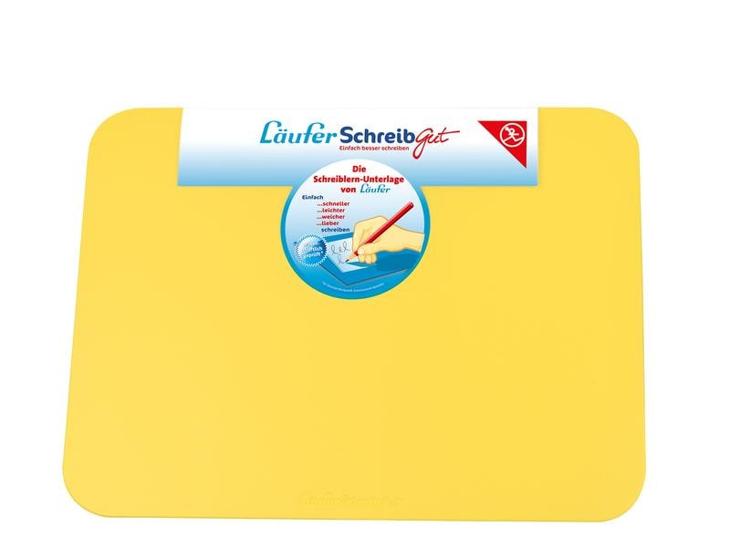 Laufer 30914 Schreibtischunterlage Kunststoff Gelb