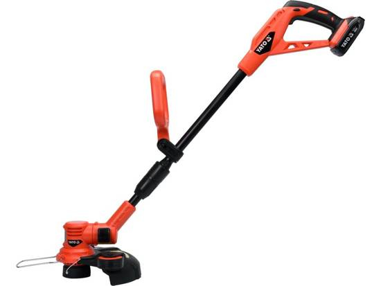 Yato YT-82830 Bürstenschneider/Rasentrimmer 30 cm Akku Schwarz, Orange