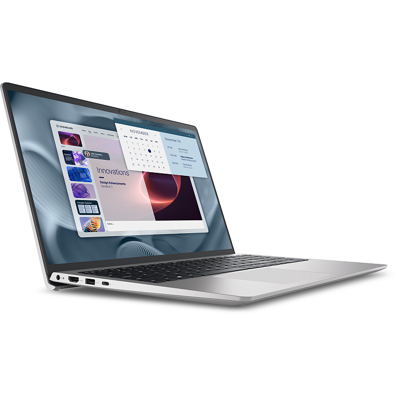 DELL Pro 15 Essential PV15250 Intel® Core™ i5 i5-1334U Laptop 39,6 cm (15.6") Full HD 16 GB DDR5-SDRAM 1 TB SSD Wi-Fi 6 (802.11ax) Windows 11 Pro Platin, Silber