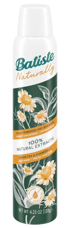 Batiste Light Scent Green Tea & Chamomile 200 ml Trockenshampoo Natürlich/Natur Frauen