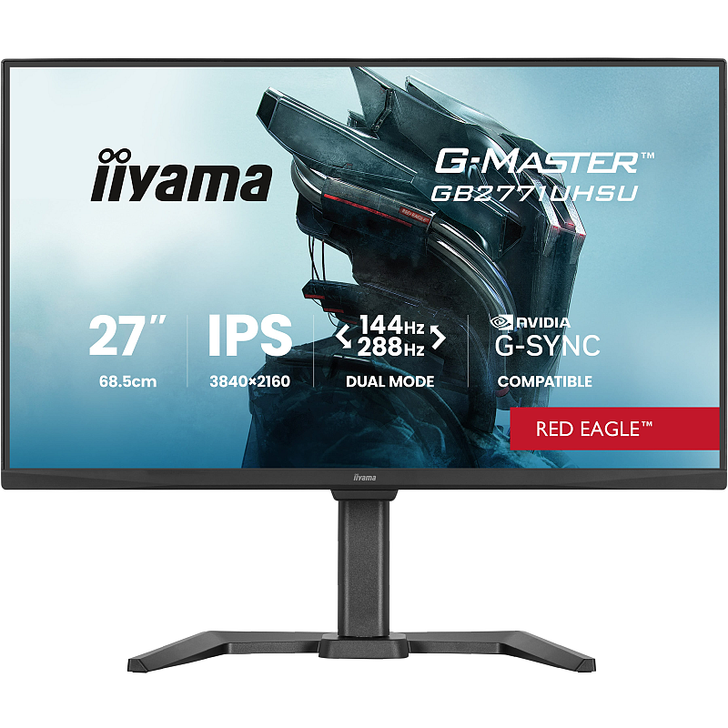 iiyama G-MASTER GB2771UHSU-B1 Computerbildschirm 68,6 cm (27") 3840 x 2160 Pixel 4K Ultra HD LED Schwarz