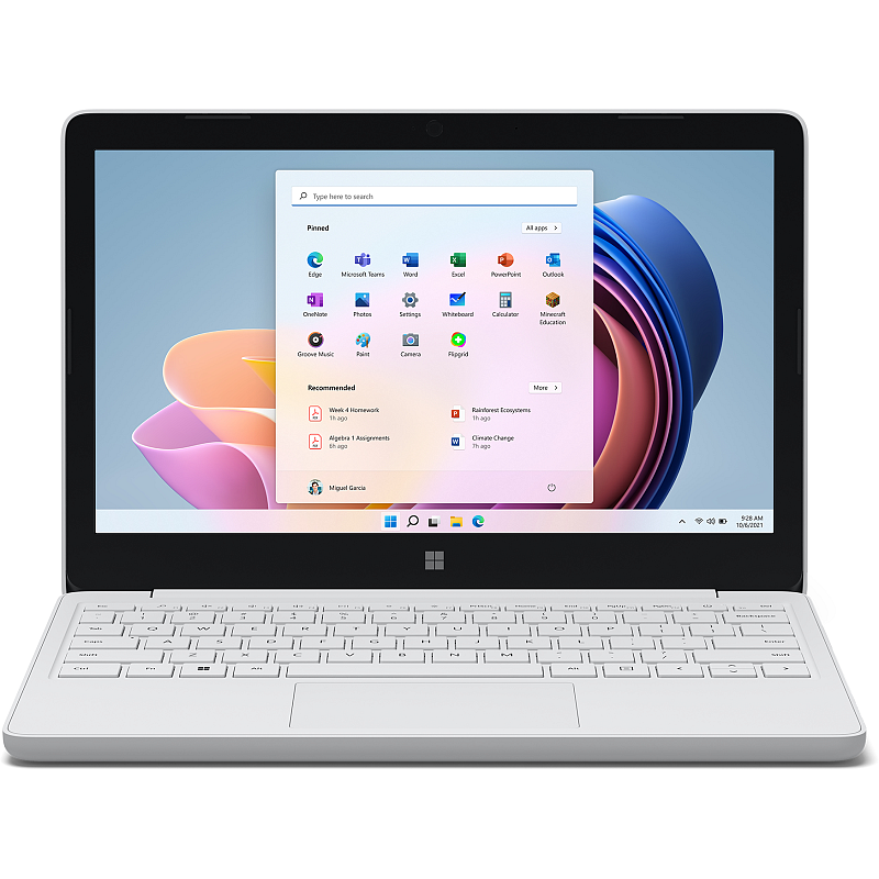 Microsoft Surface Laptop SE Intel® Celeron® N N4020 29,5 cm (11.6") HD 4 GB DDR4-SDRAM 64 GB eMMC Wi-Fi 5 (802.11ac) Windows 11 SE Grau