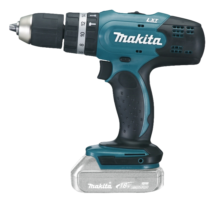 Makita DHP453Z Bohrmaschine Ohne Schlüssel 1,7 kg Schwarz, Grün, Silber