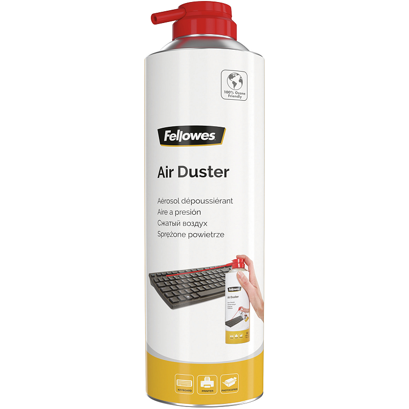 Fellowes 9977804 Reinigungskit Tastatur, Drucker, Universal Luftdruckreiniger für Gerätereinigung 400 ml