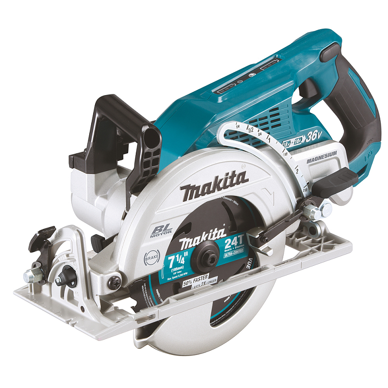 Makita DRS780Z Tragbare Kreissägemaschine 18,5 cm Schwarz, Blau 5100 RPM