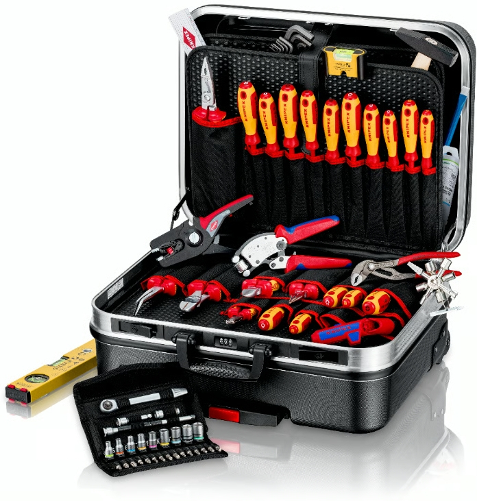 Knipex 00 21 06 Mechanik-Werkzeugsätze 68 Werkzeug