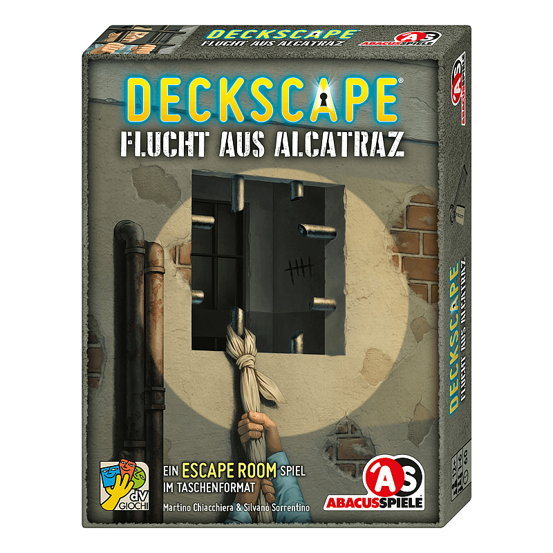 Abacus Deckscape - Flucht aus Alcatraz 60 min Kartenspiel