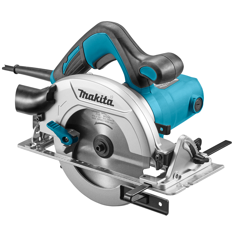 Makita HS6601 Tragbare Kreissägemaschine 16,5 cm Schwarz, Blau 5200 RPM 1050 W