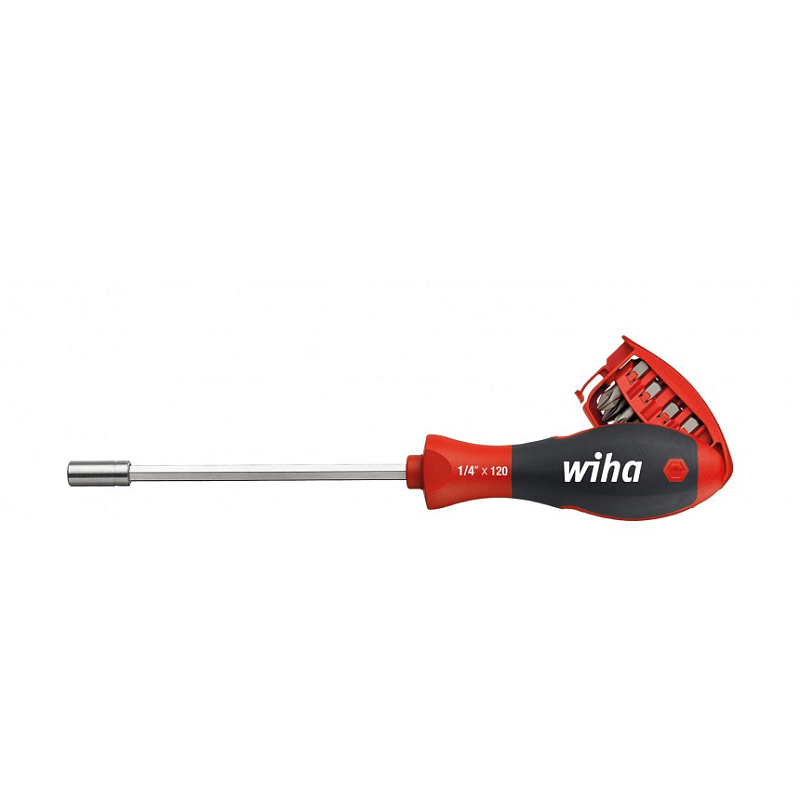 Wiha 32901 Handschraubendreher Multi-Bit-Schraubendreher Kombi-Schraubendreher