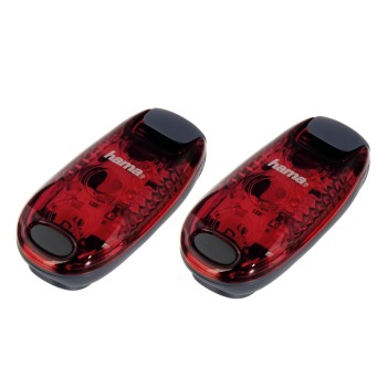 Hama 106998 Schwarz, Rot Clip Taschenlampe LED