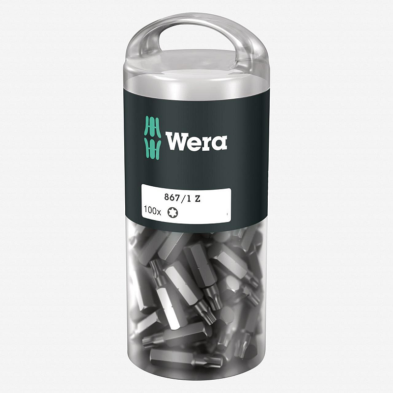 Wera 05072449001 Schraubenziehereinsatz 100 Stück(e)