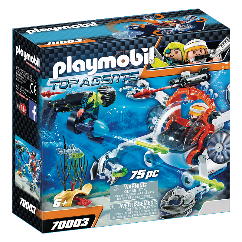 Playmobil Top Agents 70003 Spielzeugfahrzeug