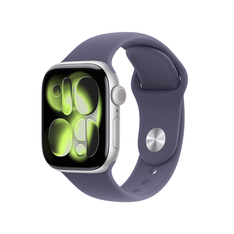Apple Watch Series 11 OLED 42 mm Digital 374 x 446 Pixel Touchscreen Silber WLAN GPS