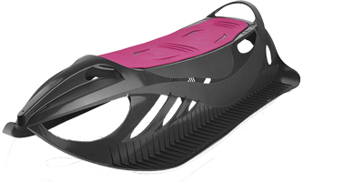 Gizmo 8595096959155 Schlitten Schwarz, Pink Kunststoff