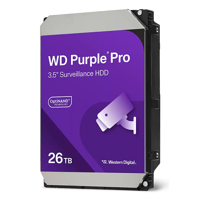 Western Digital Purple Pro WD240PURP Interne Festplatte 26 TB 7200 RPM 3.5" Serial ATA III