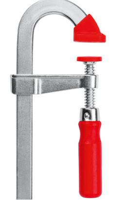 BESSEY LMU20/5 Schraubzwinge U-Klemme 20 cm Rot, Edelstahl