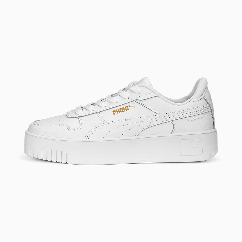 PUMA 389390_01 Sportschuh Weiblich Gold, Weiß