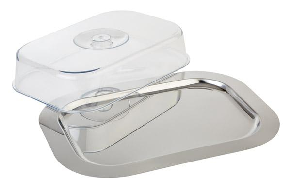 APS-Germany 13122 Serviertablett Display tray Rechteck Edelstahl