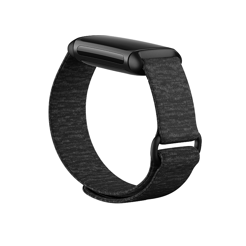 Fitbit FB181HLGYL Intelligentes tragbares Accessoire Band Anthrazit Nylon, Polyester
