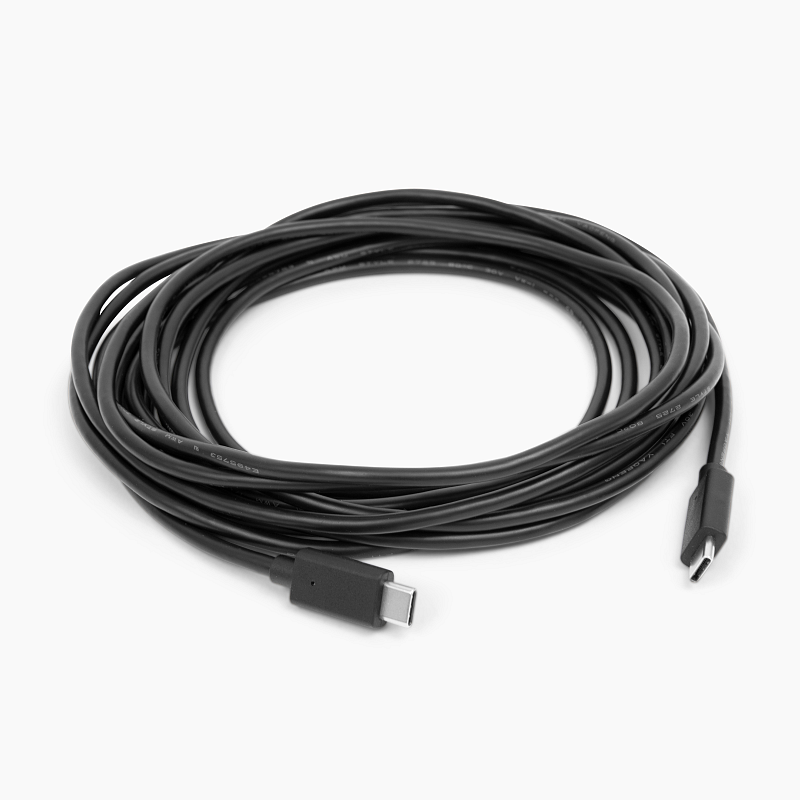 Owl Labs USB C Male to USB C Male Cable for Meeting Owl 3 (16 Feet / 4.87M) USB Kabel 4,87 m Schwarz