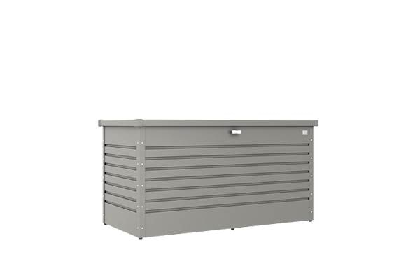 Biohort LeisureTime Box 130 Aufbewahrungsbox Rechteckig Galvanisiertes Stahl Grau, Quarz-metallic