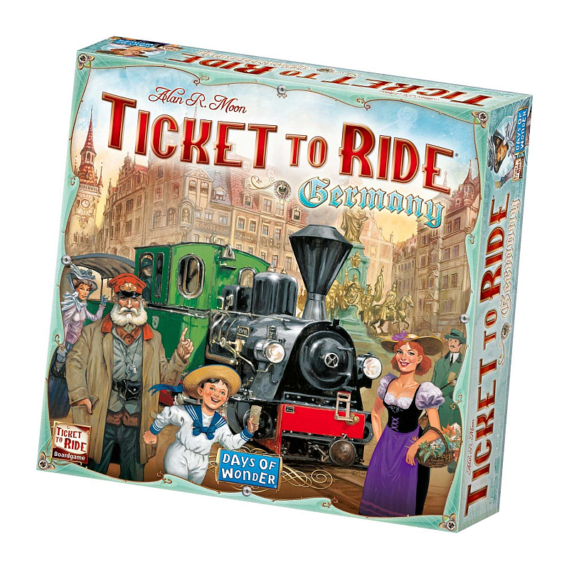 Asmodee Ticket to Ride : Germany Ticket To Ride: Germany Brettspiel Reisen/Abenteuer