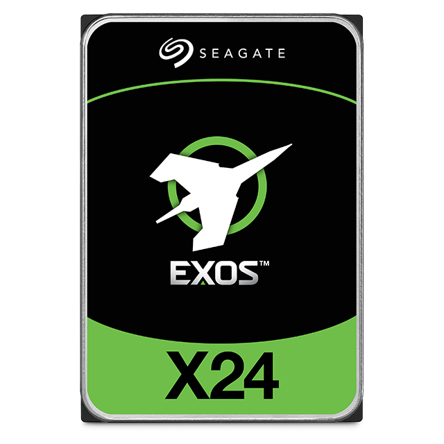 Seagate Exos X24 Interne Festplatte 24 TB 7200 RPM 512 MB 3.5" SATA
