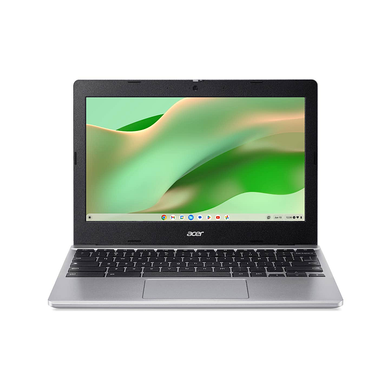 Acer Chromebook CB311-12HT-C8YQ Intel® N N100 29,5 cm (11.6") Touchscreen HD 4 GB LPDDR5-SDRAM 64 GB eMMC Wi-Fi 6E (802.11ax) ChromeOS Deutsch Silber