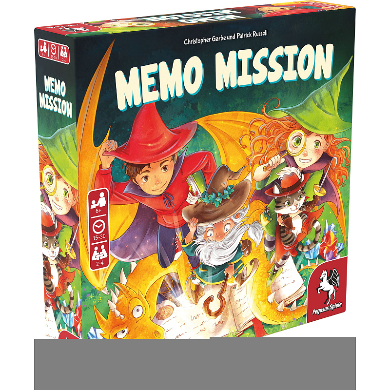 Pegasus Memo Mission 30 min Kartenspiel Genreübergreifend