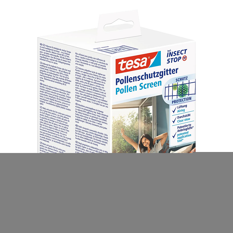 TESA 55297-00000-00 Fensterscheibe Siebmasche Polyester