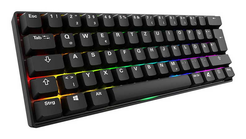 Sharkoon 100065630 Tastatur Haus USB QWERTZ Deutsch Schwarz