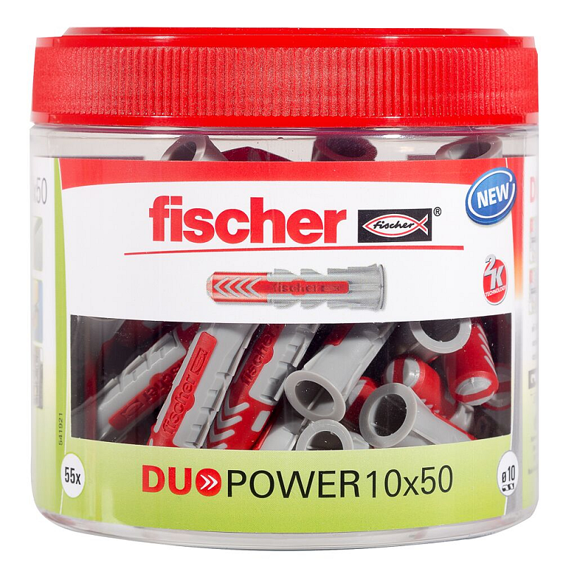 Fischer 541921 Schraubanker/Dübel 55 Stück(e) Spreizdübel 50 mm