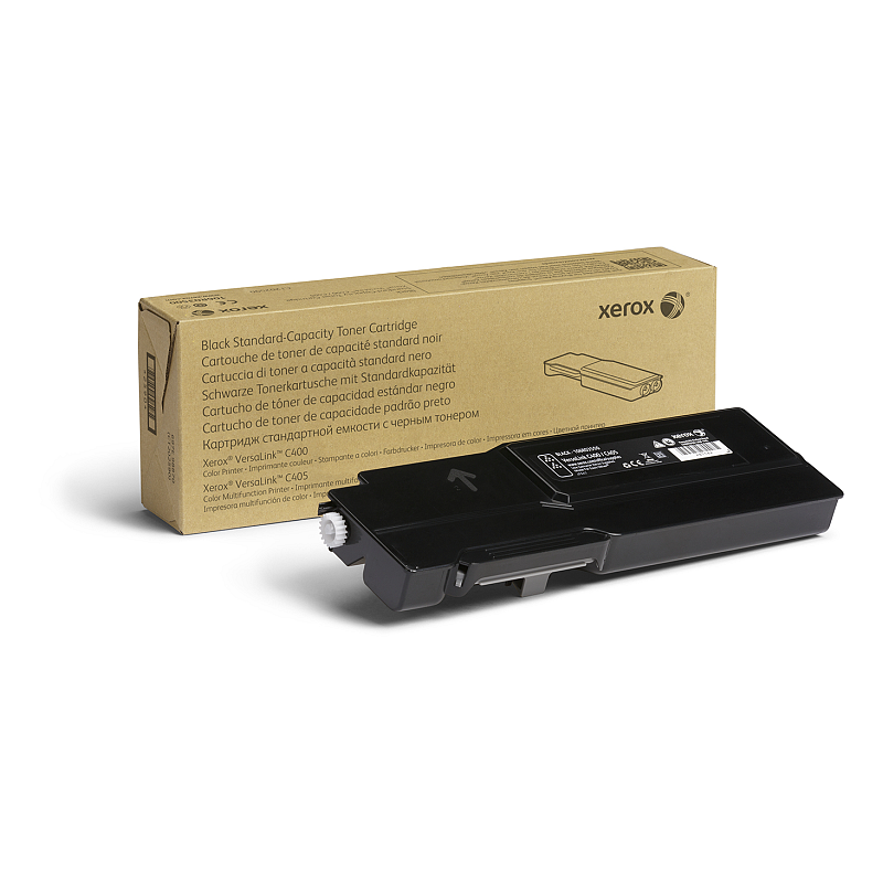 Xerox ® VersaLink® C400 Farbdrucker​/​C405 Farb-Multifunktionsdrucker Standardkapazität-Tonermodul Schwarz (2500 Seiten) - 106R03500