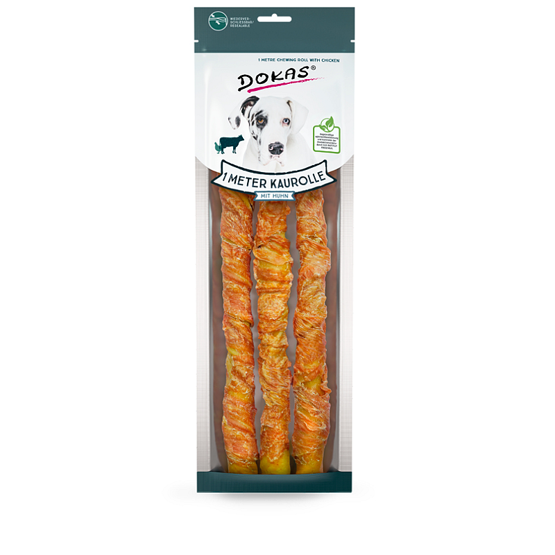 Dokas 1 Meter Kaurolle mit Huhn
