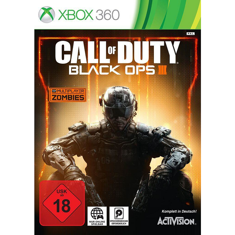 Activision Call of Duty : Black Ops III Standard Deutsch, Englisch, Spanisch, Französisch, Italienisch Xbox 360