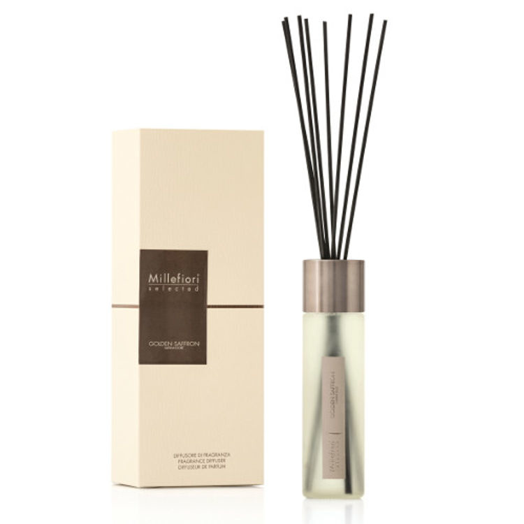 Millefiori Golden Saffron Aromaessenz 100 ml Moschus, Patschuli, Sandelholz Aroma-Diffuser
