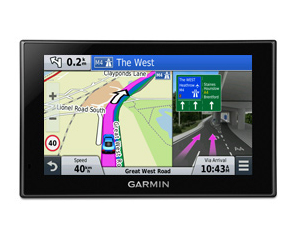Garmin nüvi 2699LMT-D Navigationssystem Tragbar / Fixiert 15,5 cm (6.1") TFT Touchscreen 268 g Schwarz