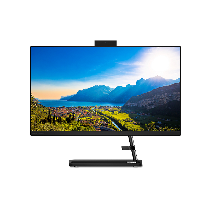 Lenovo IdeaCentre AIO 3 24ALC6 AMD Ryzen™ 5 7430U 60,5 cm (23.8") 1920 x 1080 Pixel All-in-One-PC 16 GB DDR4-SDRAM 512 GB SSD Windows 11 Home Wi-Fi 6 (802.11ax) Schwarz