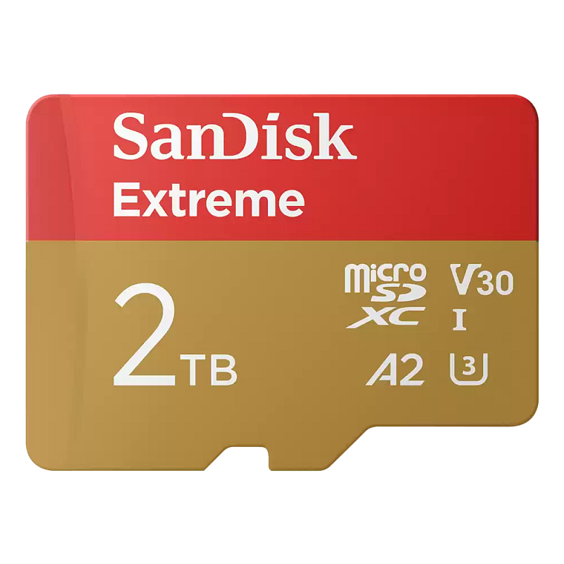 SanDisk Extreme 2 TB MicroSDXC UHS-I Klasse 10