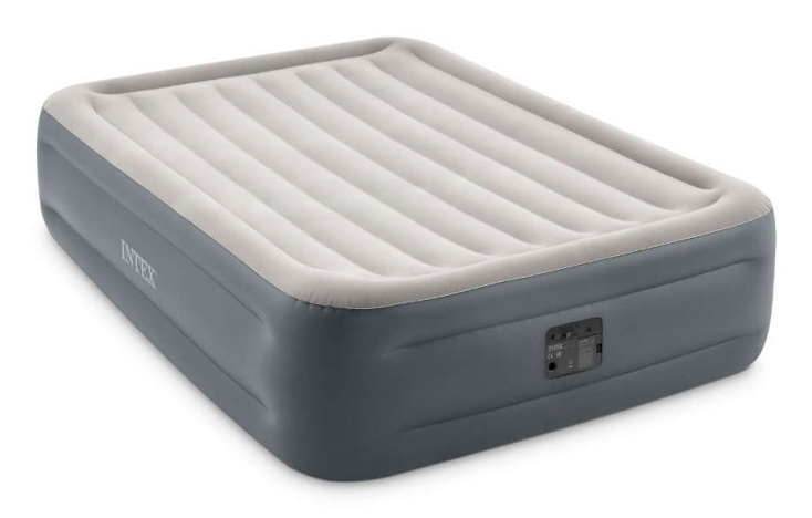 Intex 64126NP Luftmatratze Doppelmatratze Hellgrau Unisex