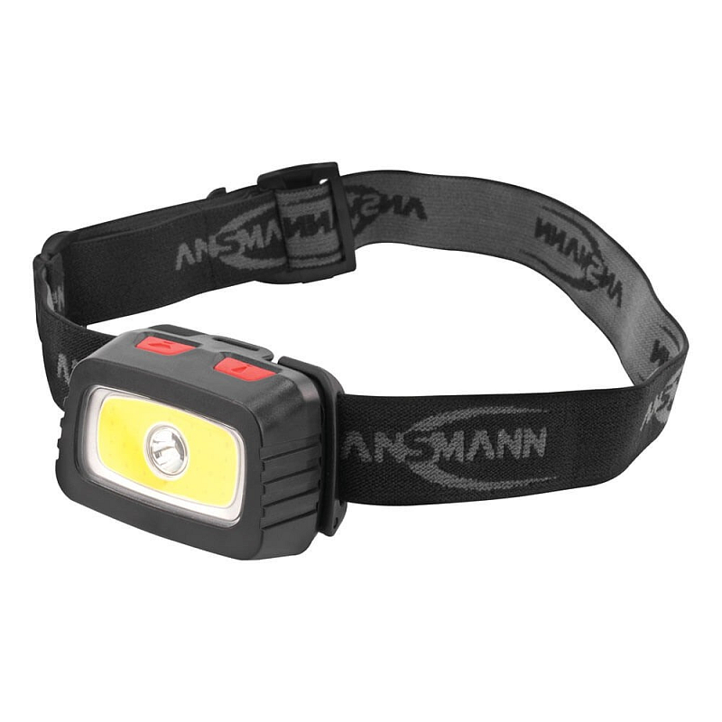 Ansmann HD200B Schwarz, Grau Stirnband-Taschenlampe LED