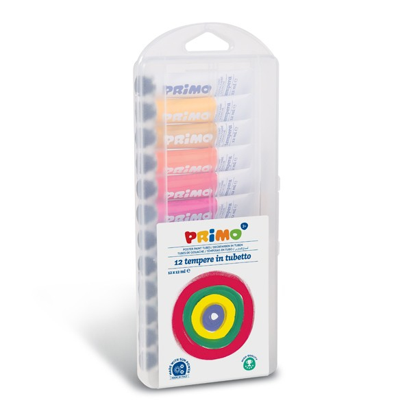 Primo 448T12AP Bastel- & Hobby-Farbe Plakatfarbe 144 ml 12 Stück(e)
