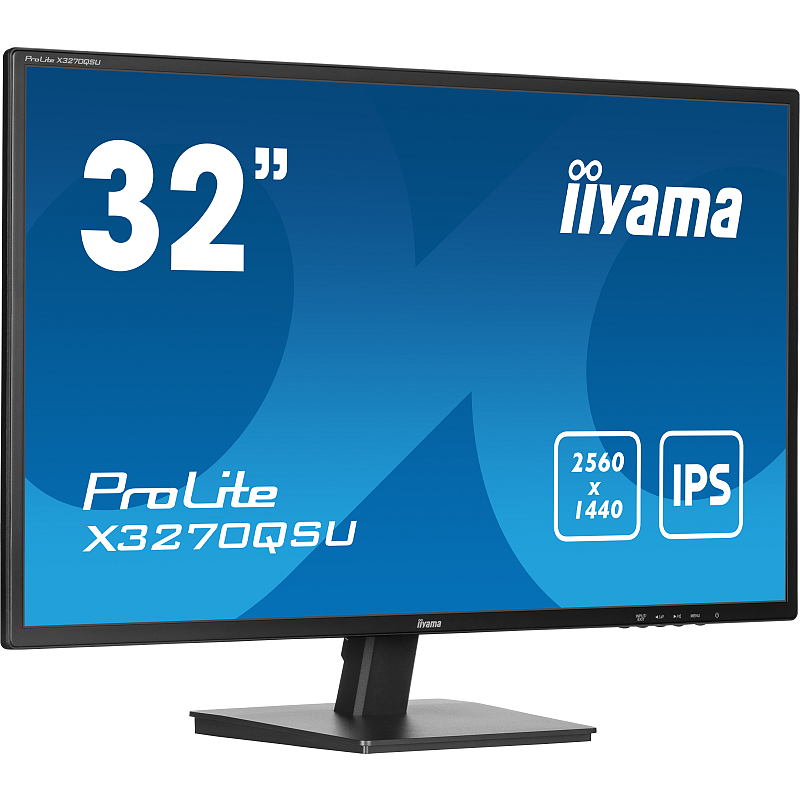 iiyama ProLite X3270QSU-B1 Computerbildschirm 80 cm (31.5") 2560 x 1440 Pixel Wide Quad HD LED Schwarz