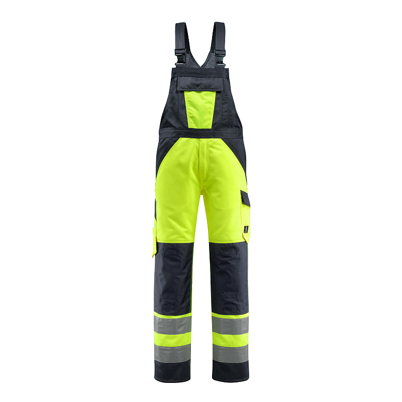 MASCOT 15969–948–17010–C54L76 Coverall Navy, Gelb