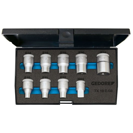 Gedore 6265970 Steckdosen/Steckdosen-Set