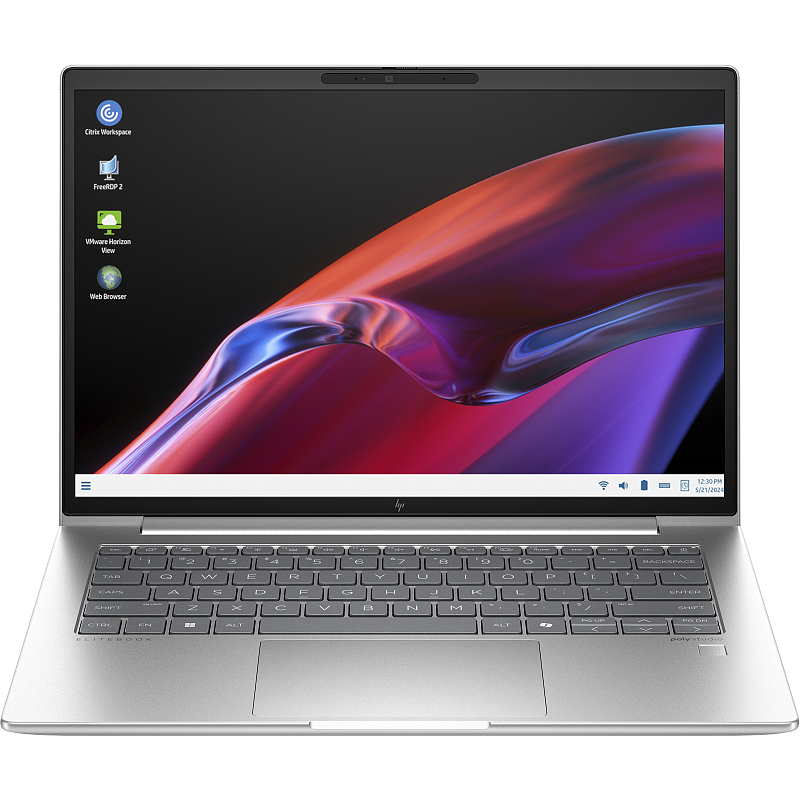 HP Elite mt645 G8 AMD Ryzen™ 5 7535U 35,6 cm (14") 16 GB DDR5-SDRAM 256 GB SSD Wi-Fi 6E (802.11ax) Windows 10 IoT Enterprise Silber