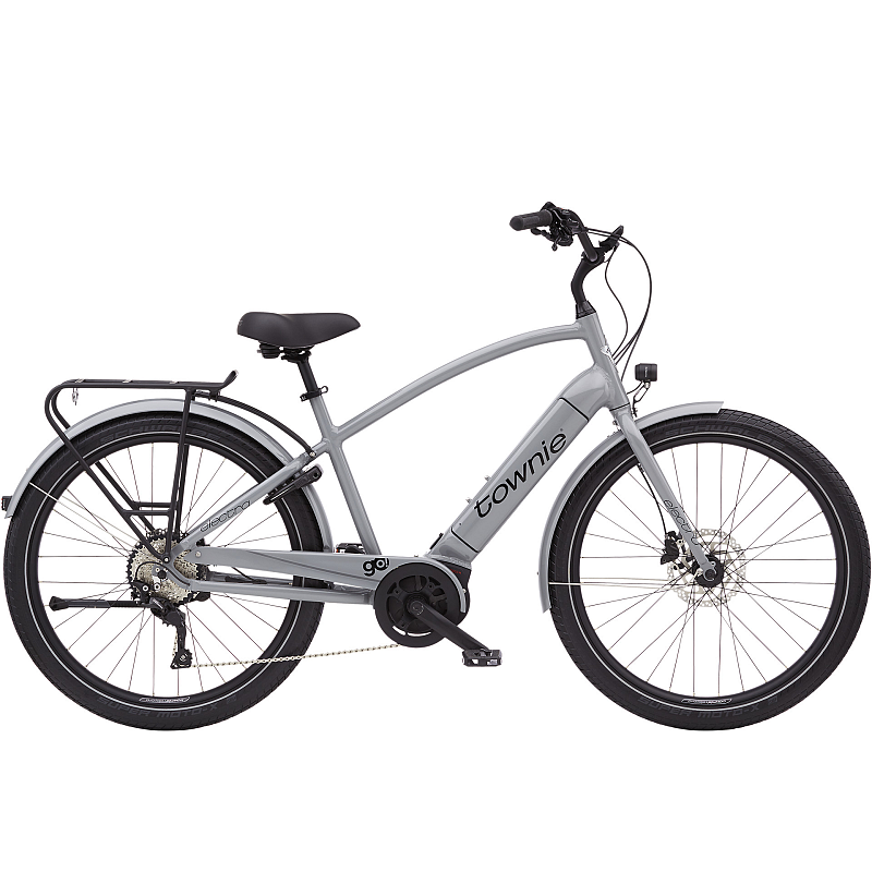 Electra Bicycle Townie Path Go! 10D Equipped Step-Over Silber Aluminium M 69,8 cm (27.5") 25 kg
