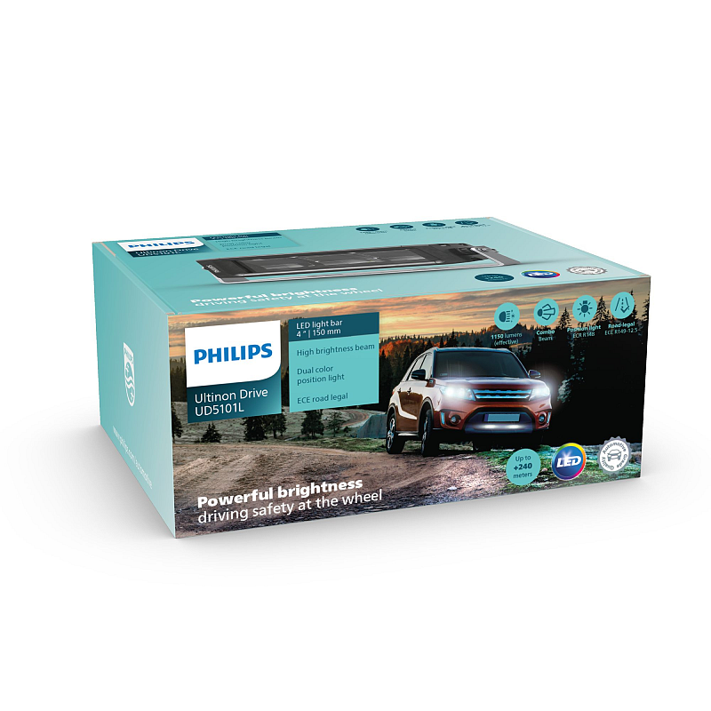 Philips Ultinon Drive 5100 LUMUD5101LX1 4 Zoll LED-Lichtleiste