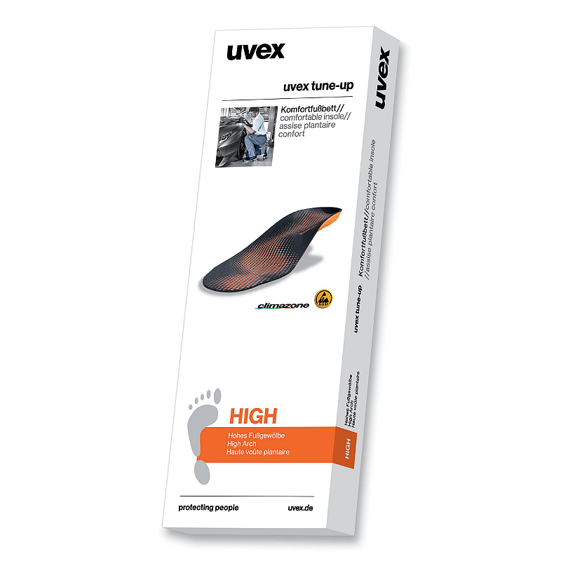 Uvex 95283 Erwachsener Schwarz, Orange